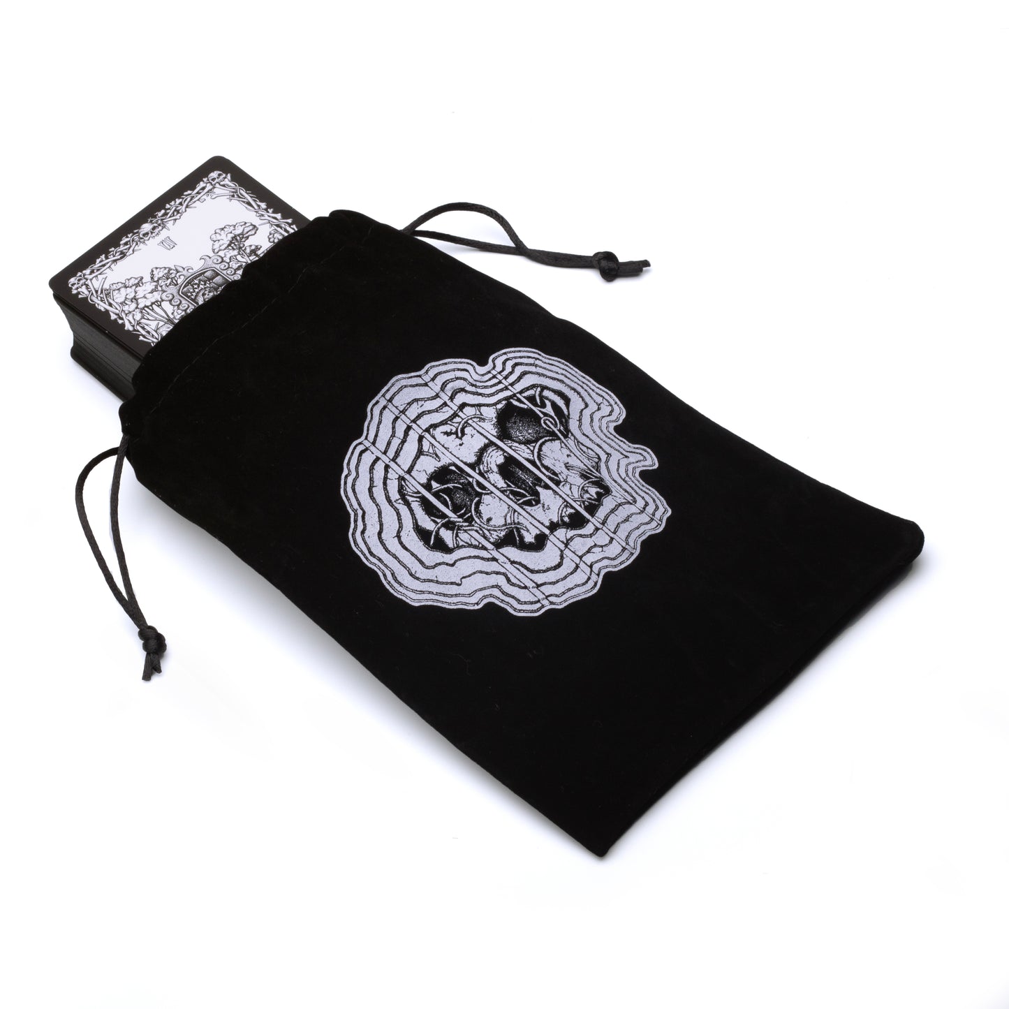 Darkside Skeleton Tarot Velvet Pouch