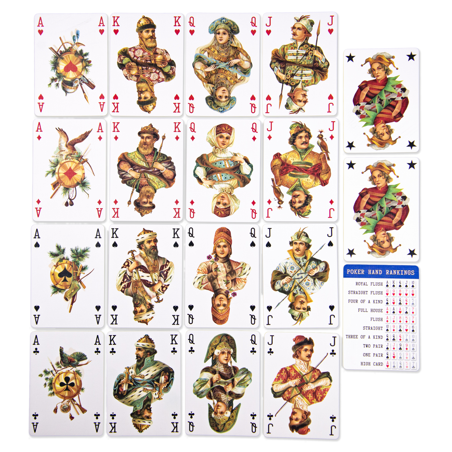Russian Style Deck (blue)