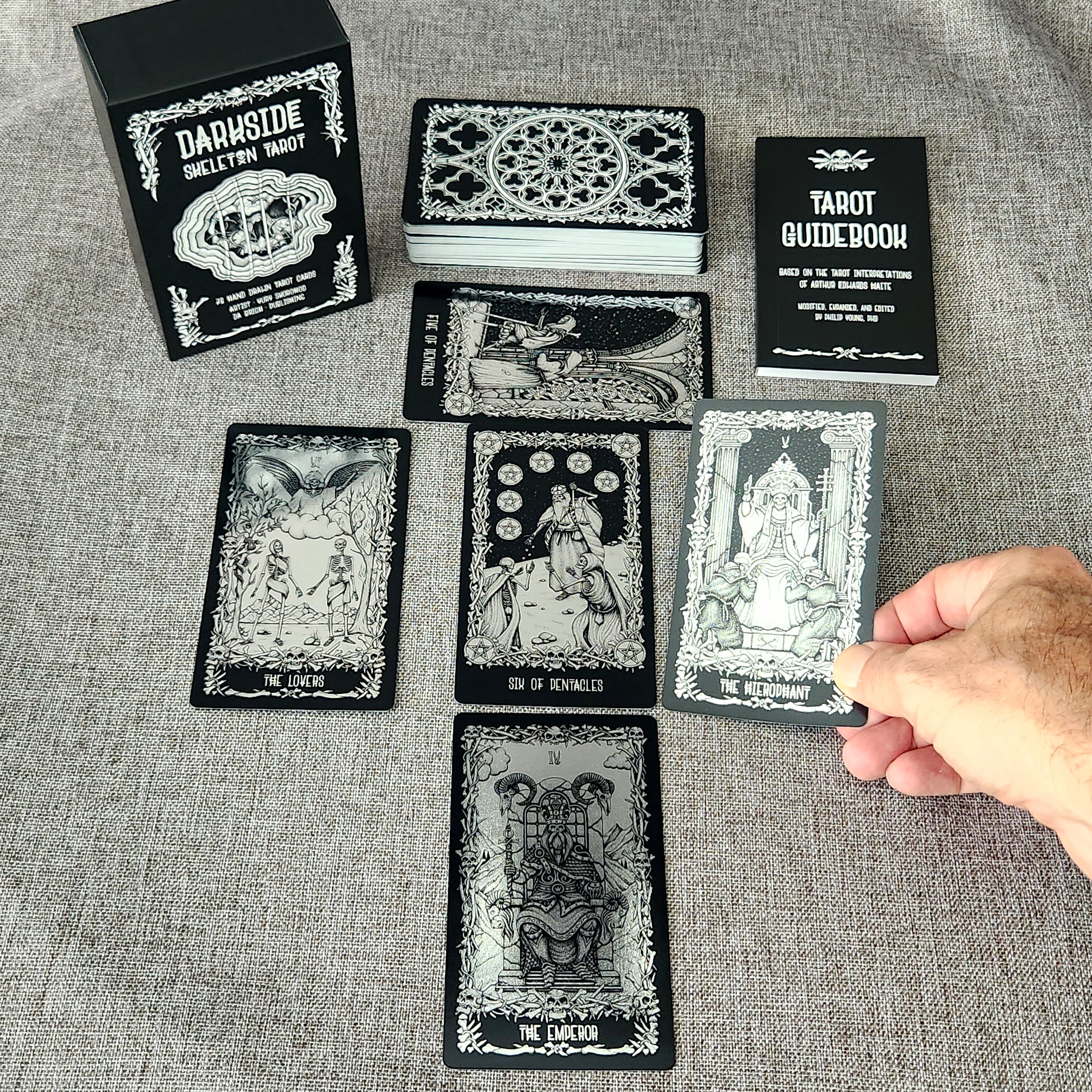 Darkside Skeleton Tarot, Foil Edition