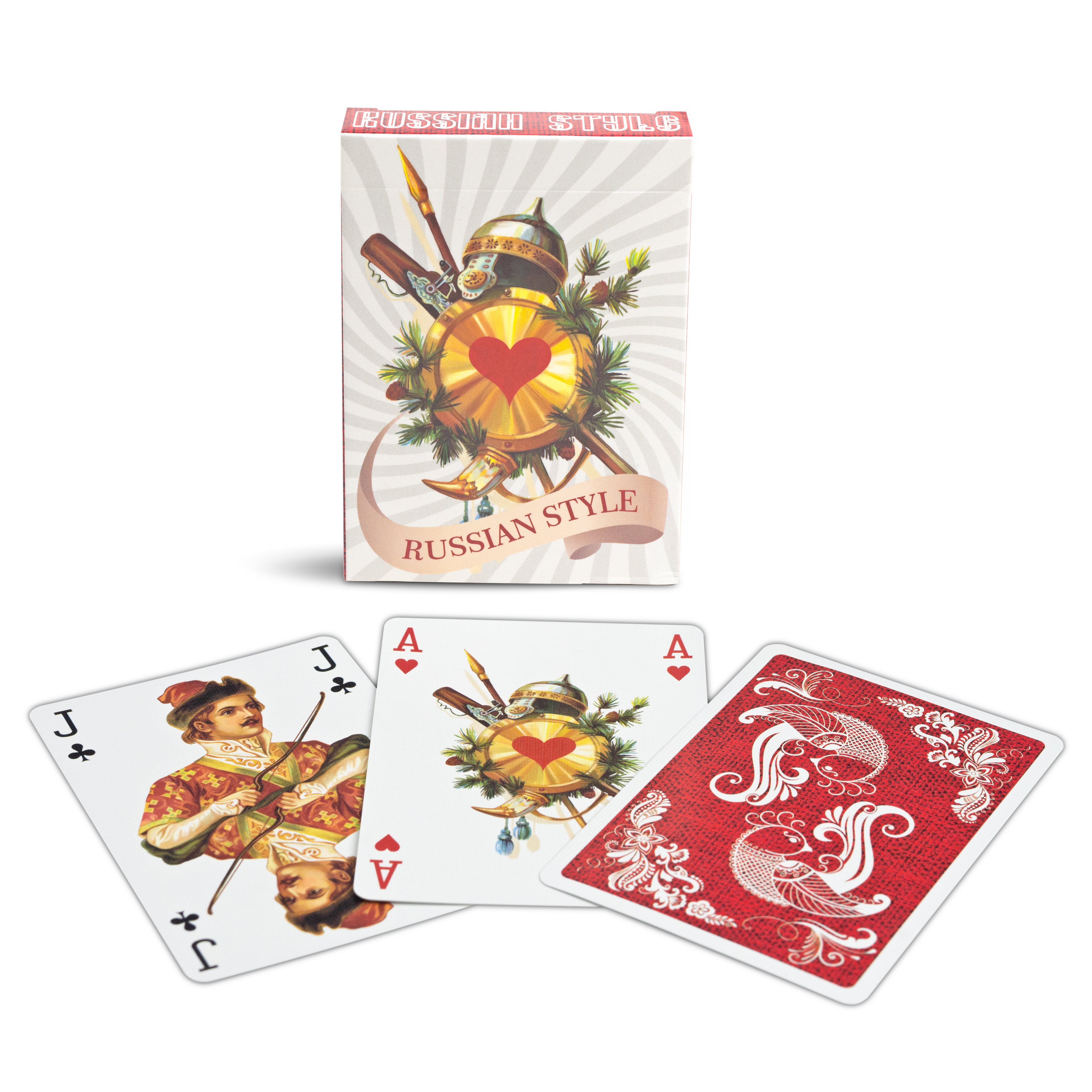 Russian Style Deck (red)